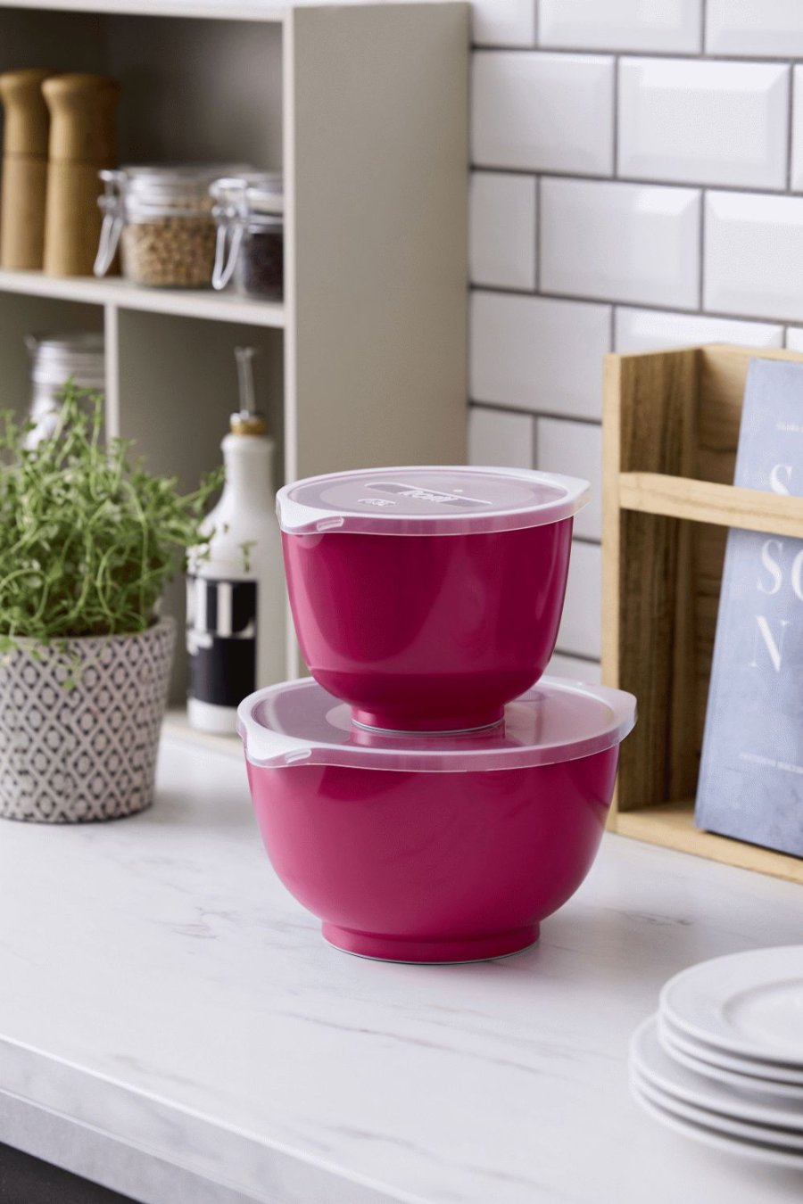 Rosti Margrethe R�hrsch�ssel-Set 4-teilig, Beetroot