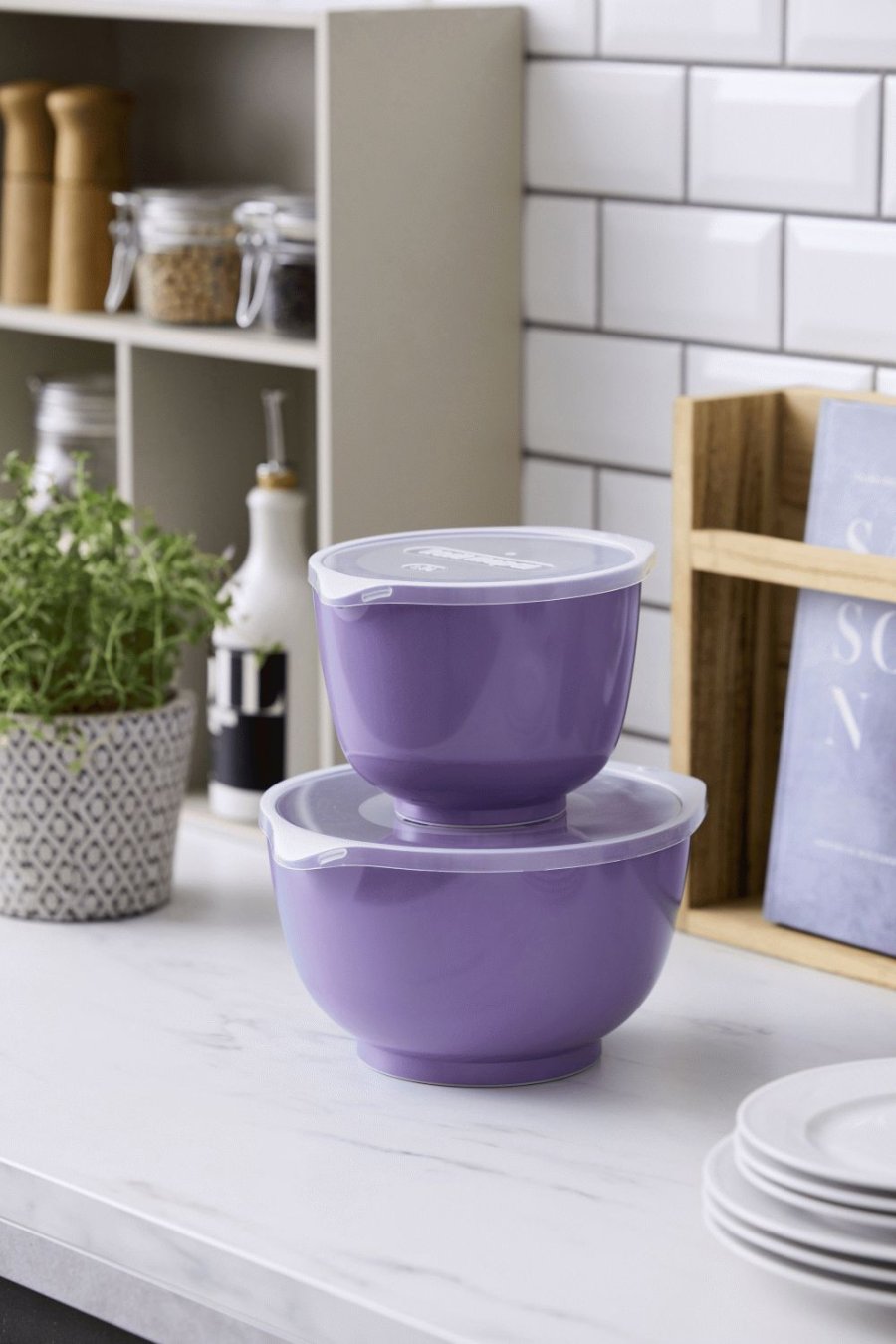 Rosti Margrethe R�hrsch�ssel-Set 4-teilig, Lavendel