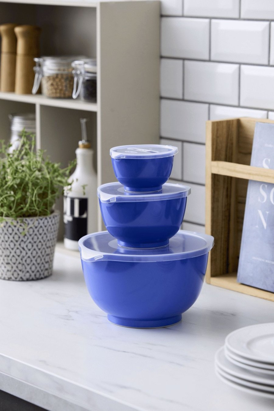 Rosti Margrethe Rhrschssel-Set 6-teilig, Electric Blue
