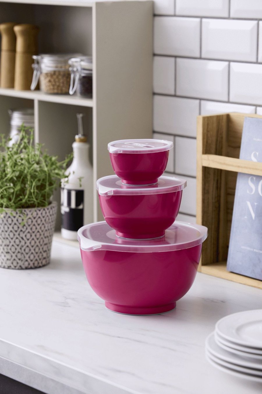 Rosti Margrethe R�hrsch�ssel-Set 6-teilig, Beetroot