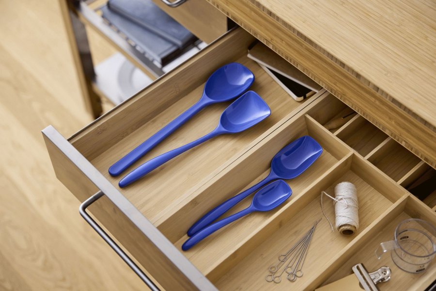 Rosti Classic Kochlffel 4er Set, Electric Blue