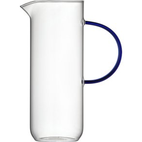 Lyngby Glas Torino Kanne, 1,1 l, klar/blau