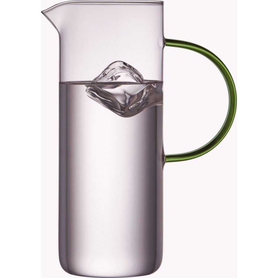 Lyngby Glas Torino Kanne, 1,1 l, Rosa/Grn