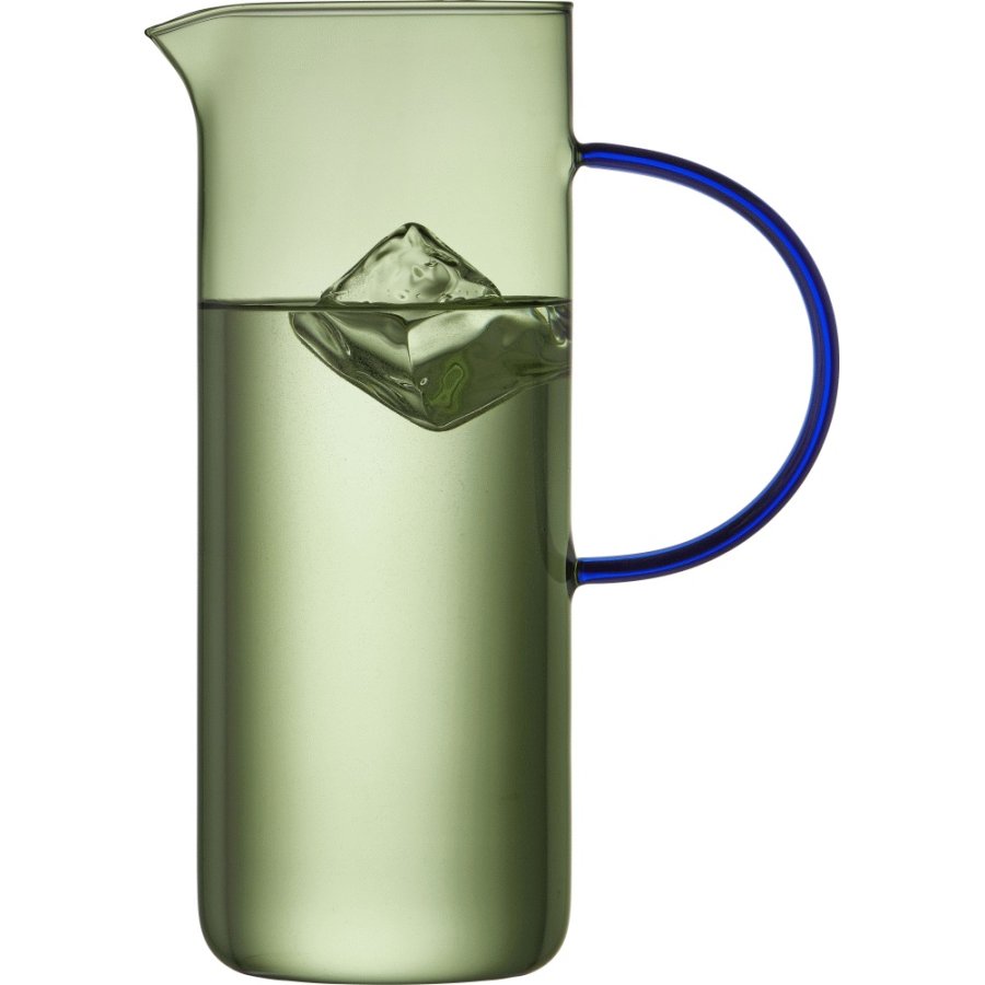 Lyngby Glas Torino Kanne, 1,1 l, Grn/Blau