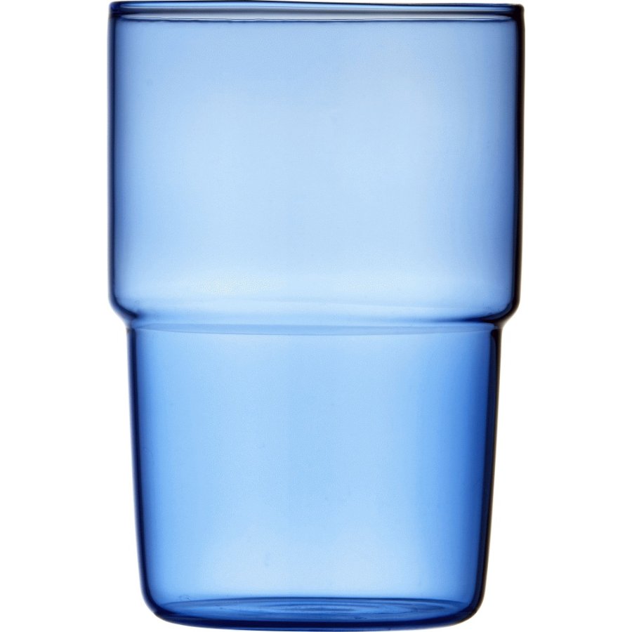 Lyngby Glas Torino Trinkglas 2er Set 40 cl, Blau
