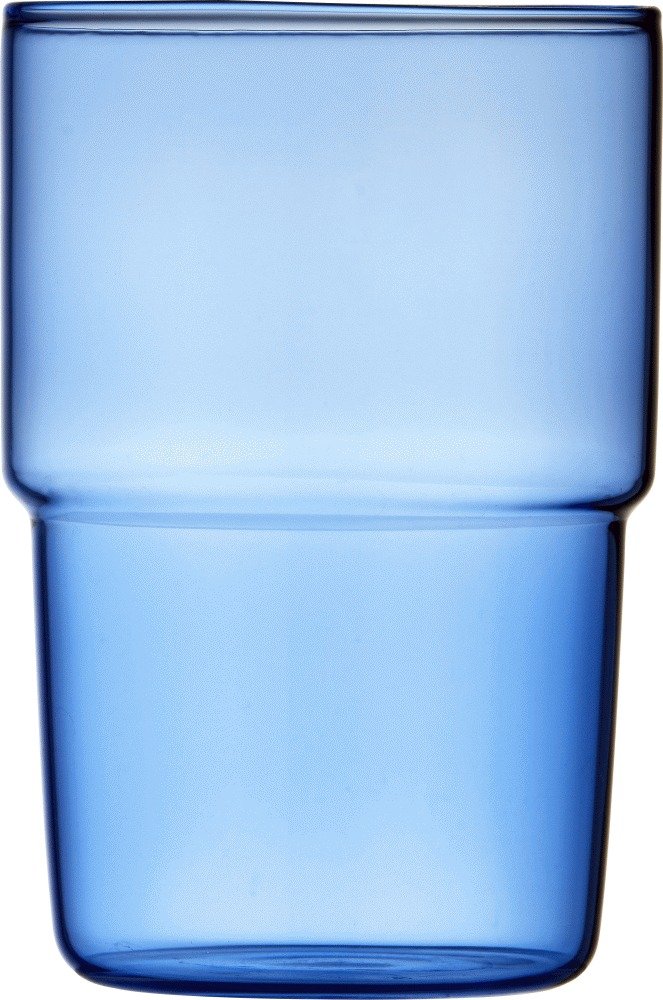 Lyngby Glas Torino Trinkglas 2er Set 40 cl, Blau