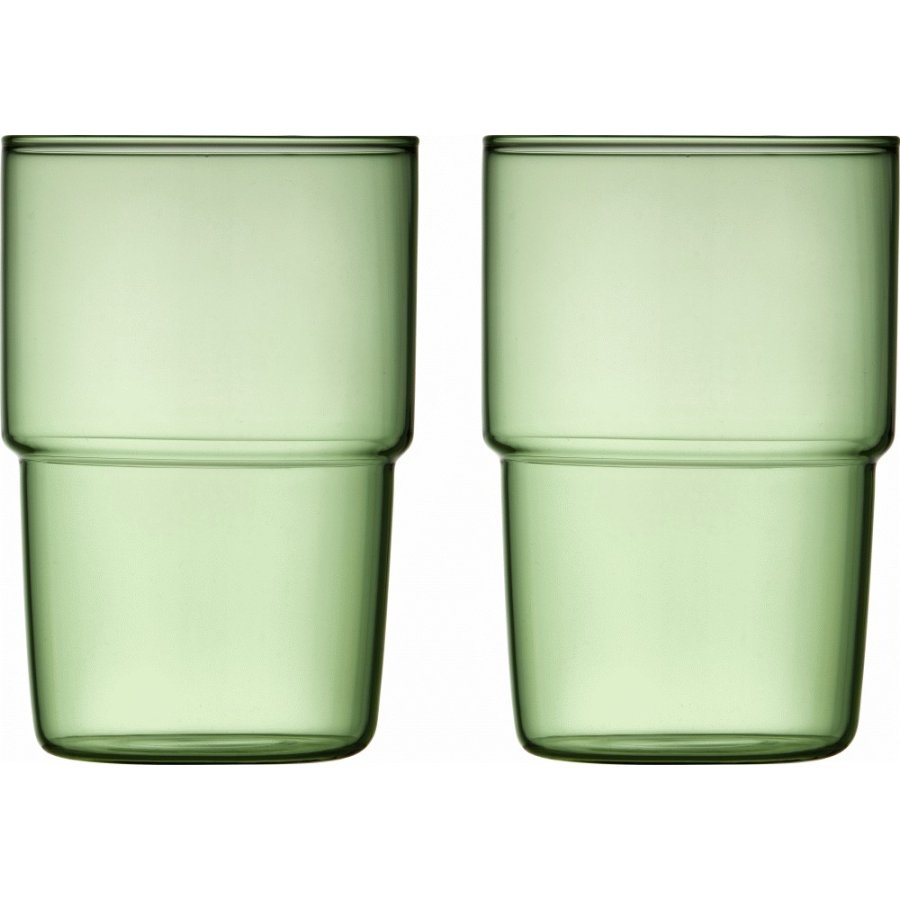 Lyngby Glas Torino Trinkglas 2er Set 40 cl, Grn