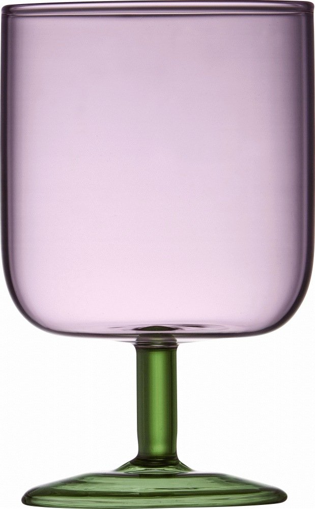 Lyngby Glas Torino Weinglas 2er Set 30 cl, Rosa/Grn