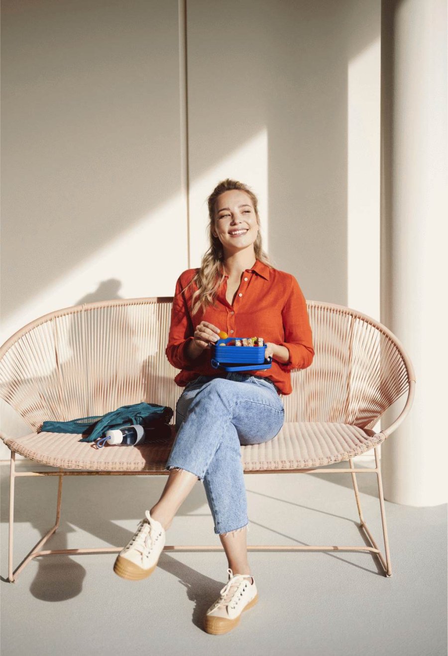 Mepal TAB Brotdose M, Vivid Blue