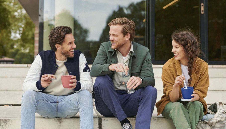 Mepal Ellipse Lunchbecher 500/200 ml, Vivid Mauve