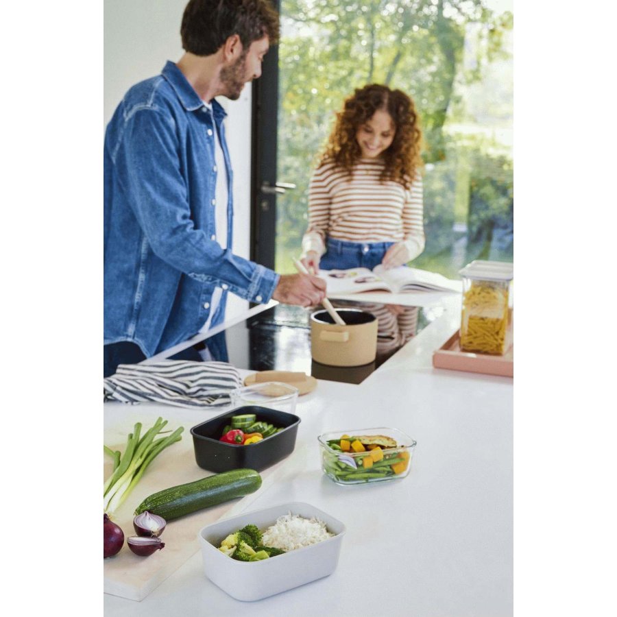 Mepal EasyClip Haushaltsdose 1000 ml, Nordic Sage