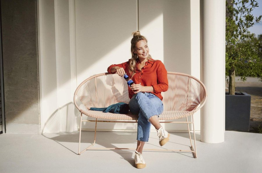 Mepal Ellipse Wasserflasche 500 ml, Vivid Blue