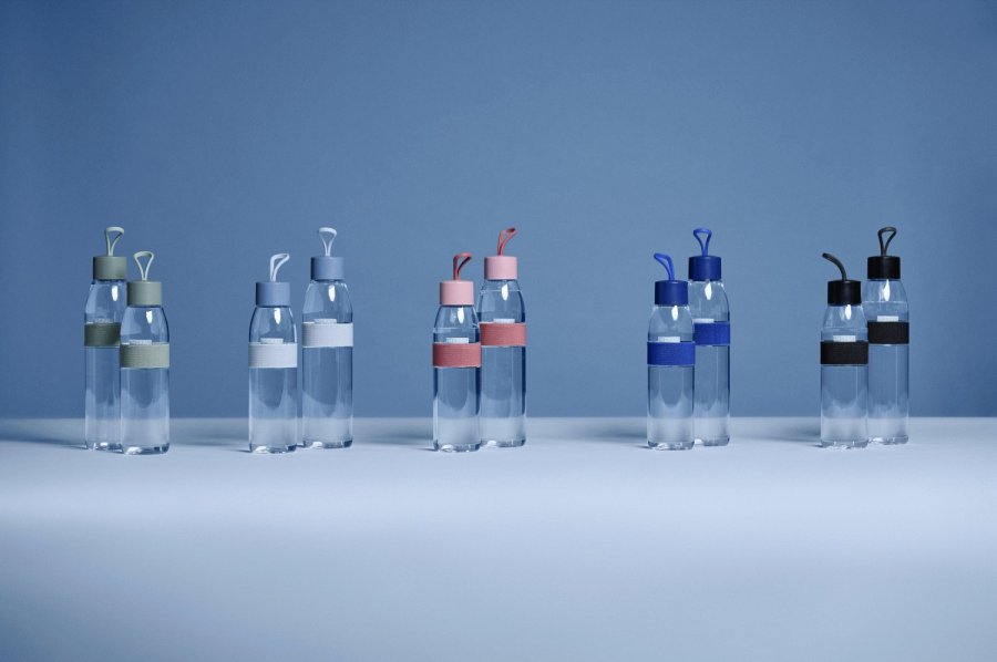 Mepal Ellipse Wasserflasche 700 ml, Nordic Sage