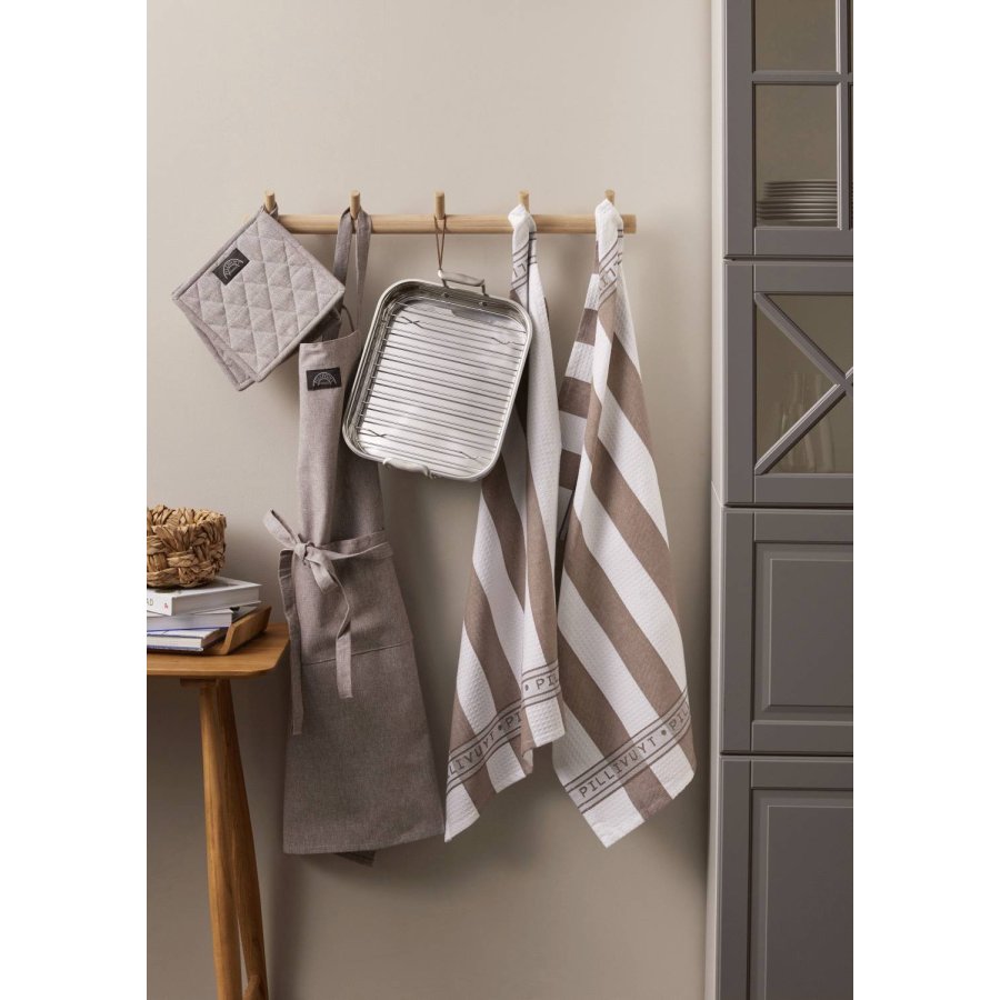 Pillivuyt Gourmet Somme Brter mit Rost 32x26,5x5,5 cm, Edelstahl