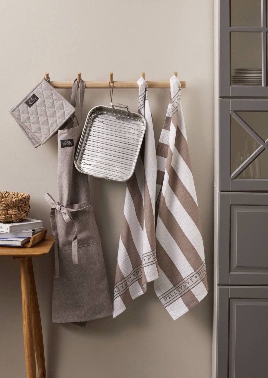 Pillivuyt Gourmet Somme Brter mit Rost 32x26,5x5,5 cm, Edelstahl