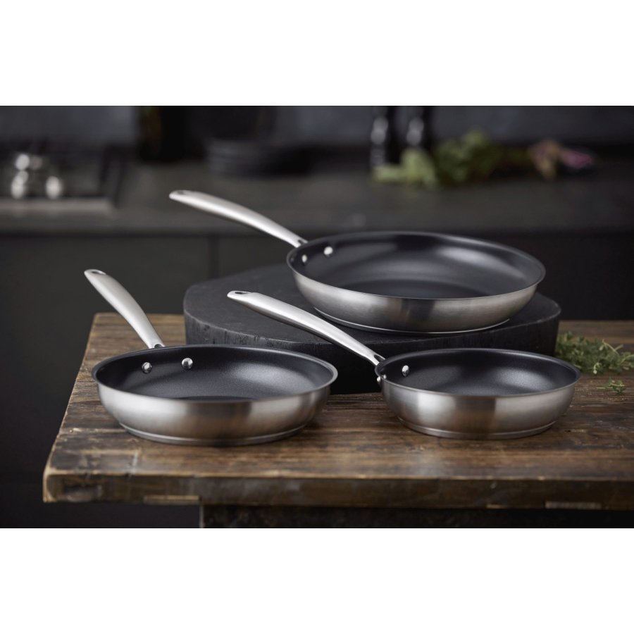 Pillivuyt Gourmet Roya Bratpfanne mit Keramischer Antihaftbeschichtung 28 cm