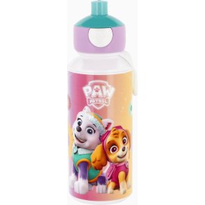 Mepal Pop-up Trinkflasche 400 ml, Paw Patrol Girls