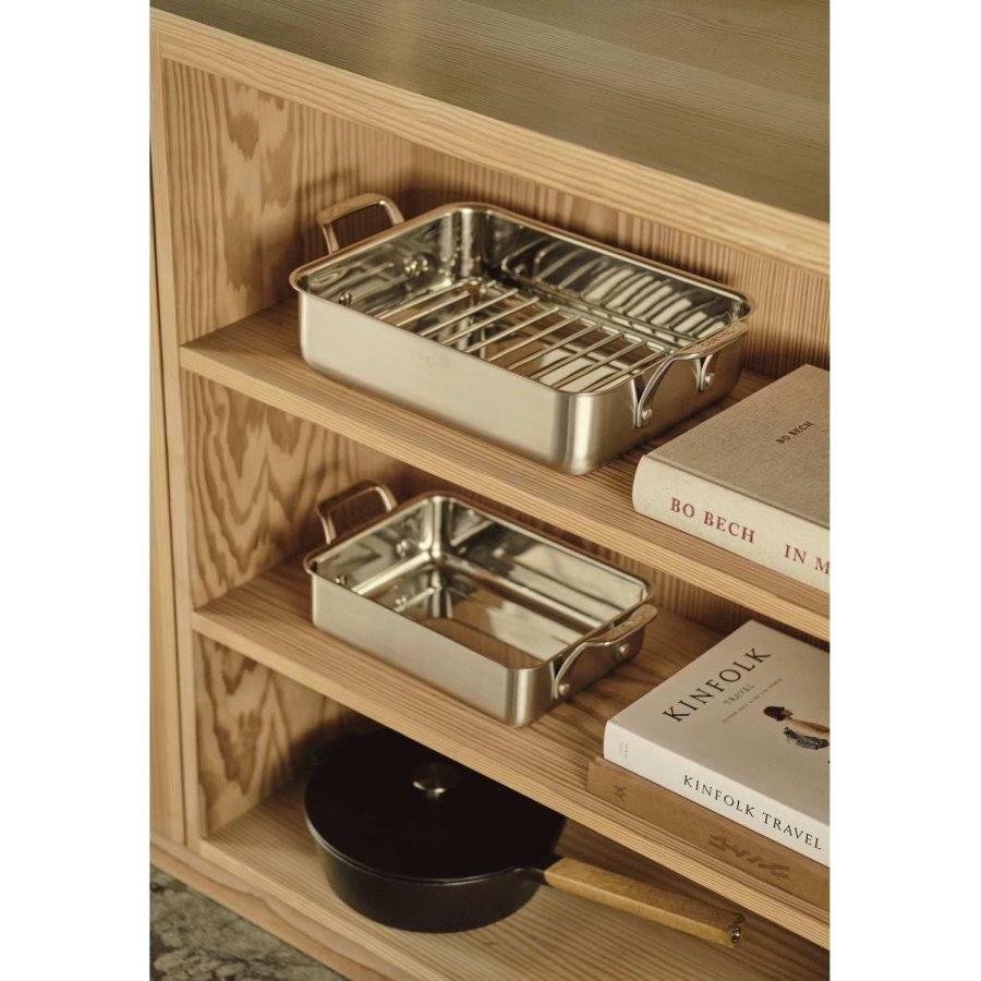 Mors 79NORD Brter m. Rost 40x25x10 cm, Edelstahl