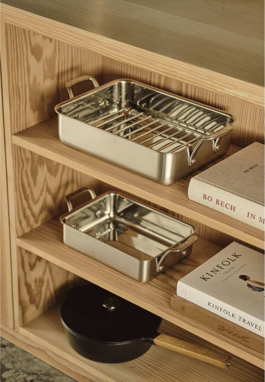 Mors 79NORD Brter m. Rost 40x25x10 cm, Edelstahl