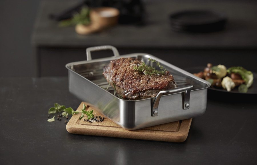 Mors 79NORD Brter m. Rost 40x25x10 cm, Edelstahl