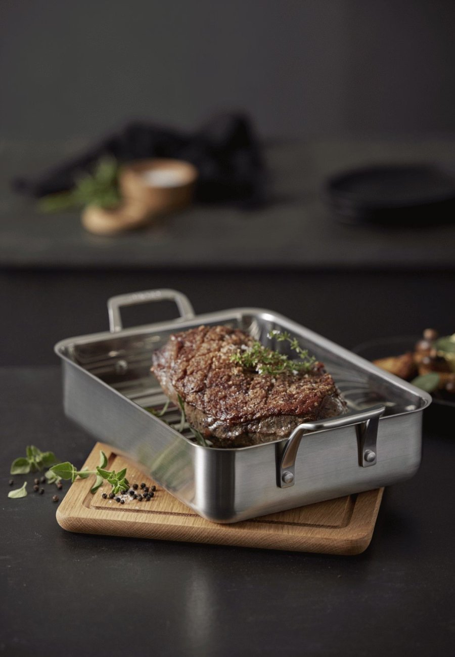 Mors 79NORD Brter m. Rost 40x25x10 cm, Edelstahl