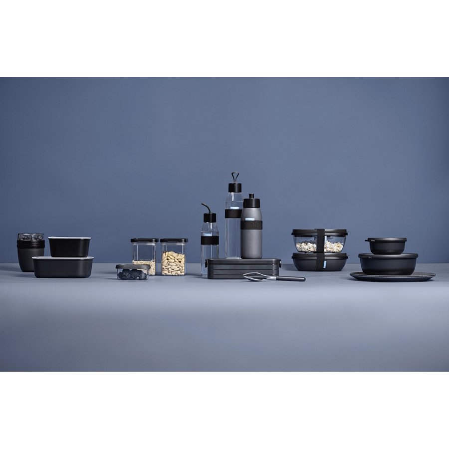 Mepal EasyClip Haushaltsbox-Set 3-teilig, Nordic Black