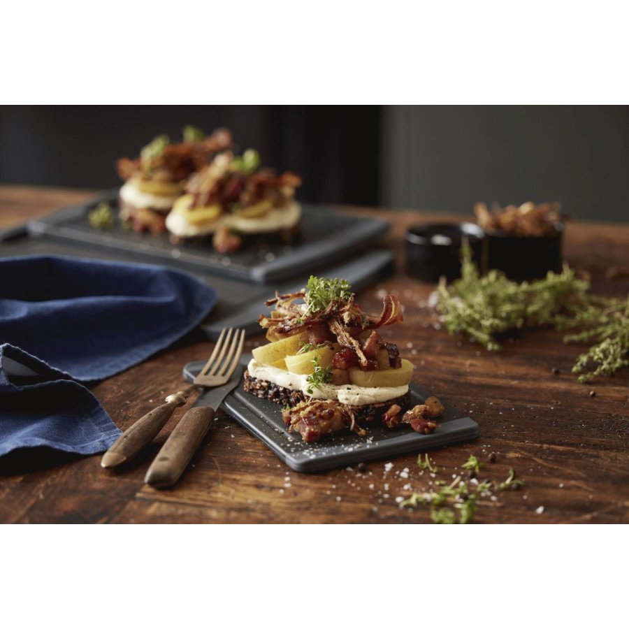 HOLM Schneidebrett 20x14 cm, Schwarz