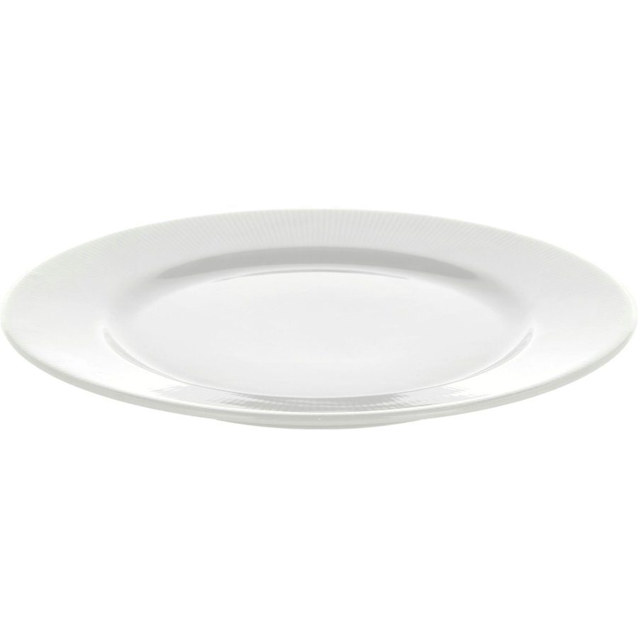 Pillivuyt Eventail Teller mit Lasche 22 cm, Wei