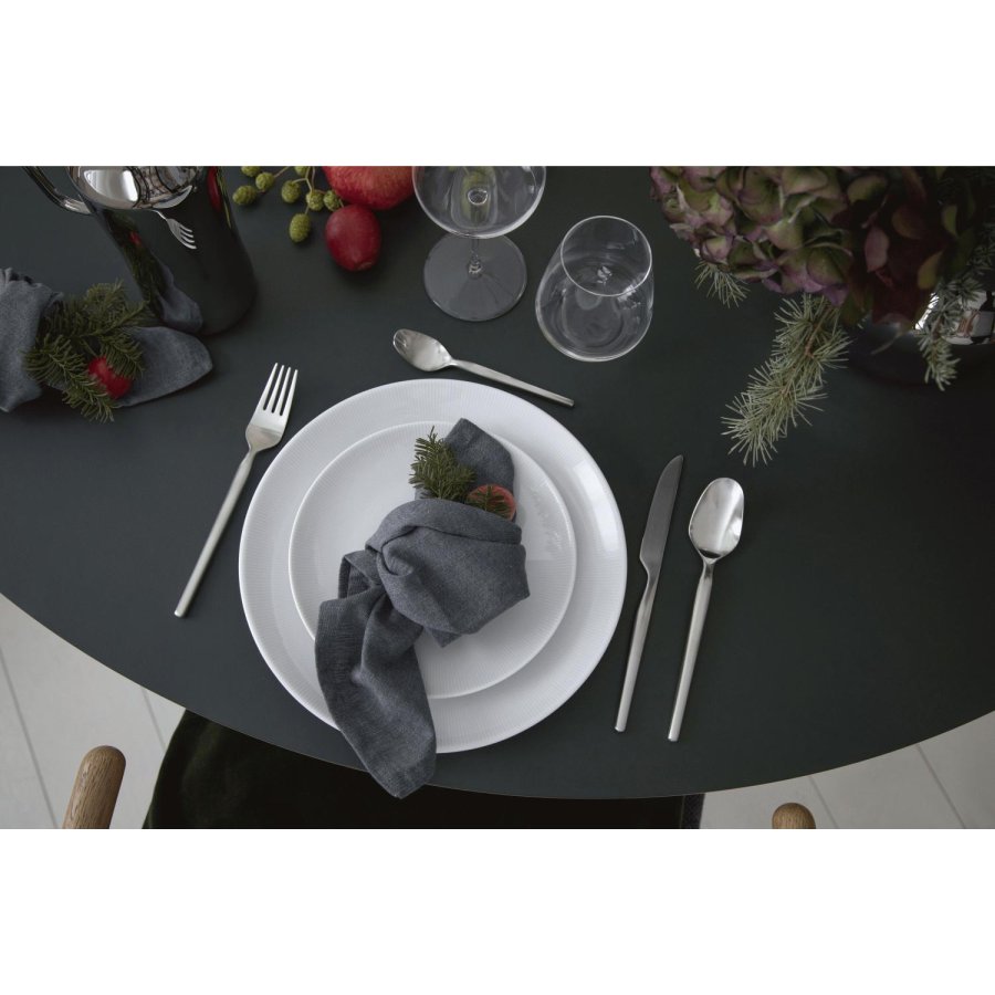 Pillivuyt Eventail Teller mit Lasche 28 cm, Wei