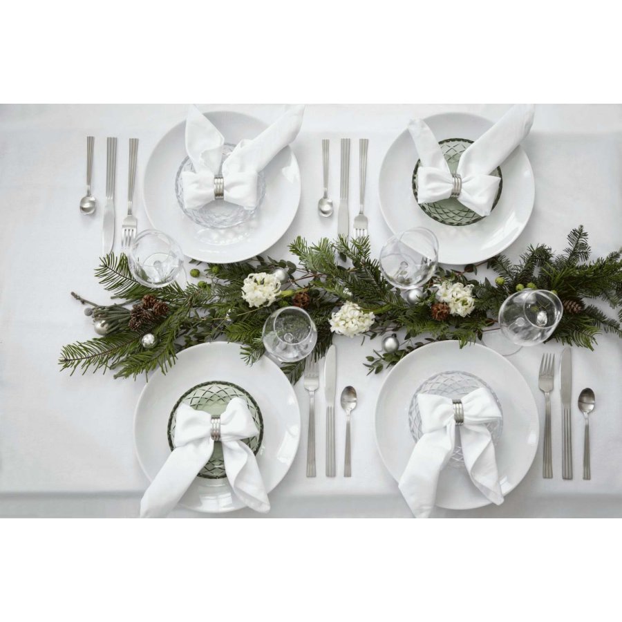 Pillivuyt Eventail Teller mit Lasche 28 cm, Wei