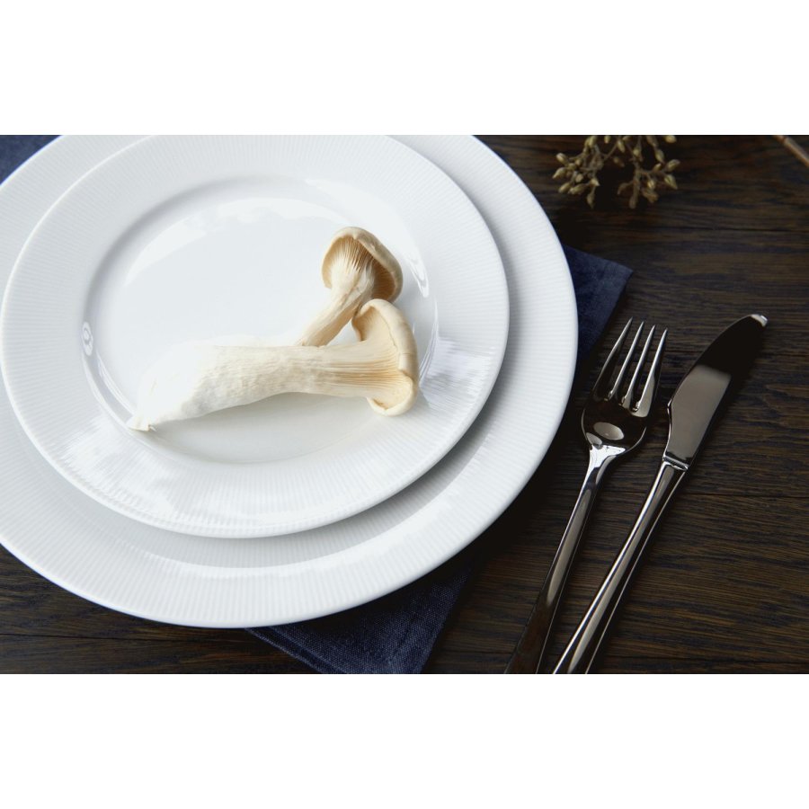 Pillivuyt Eventail Teller mit Lasche 28 cm, Wei