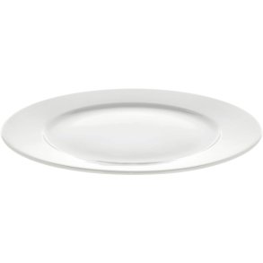 Pillivuyt Eventail Tallerken m. Fane 28 cm, Hvid
