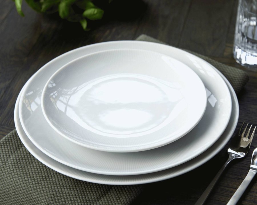 Pillivuyt Eventail Teller 26,5 cm, Wei