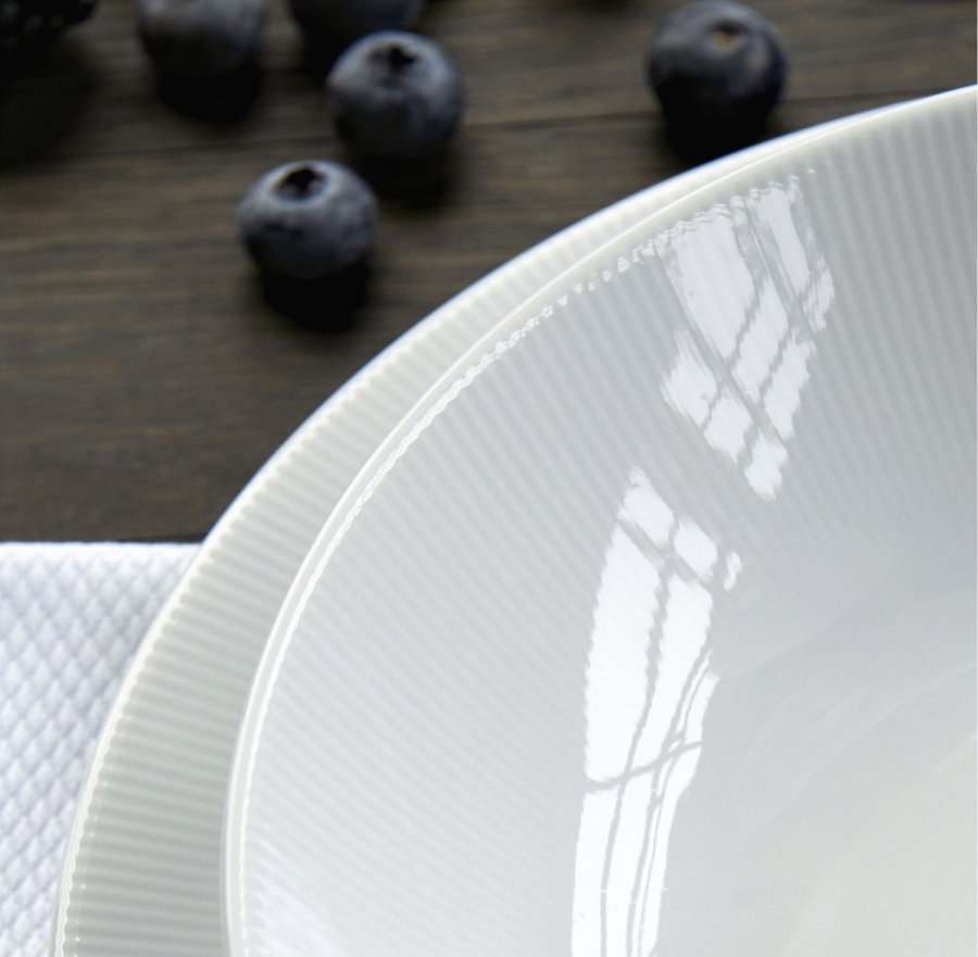 Pillivuyt Eventail Schssel 23 cm, Wei