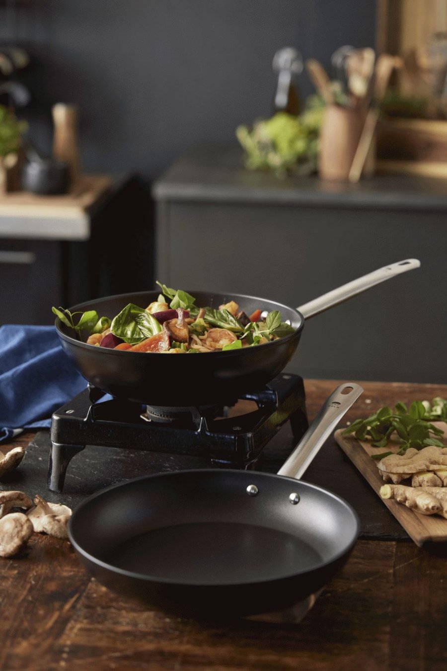 HOLM Wok mit Keramikbeschichtung 28 cm