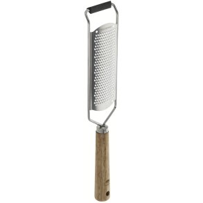 HOLM Reibe Fein 31,6 cm, Edelstahl/Akazienholz