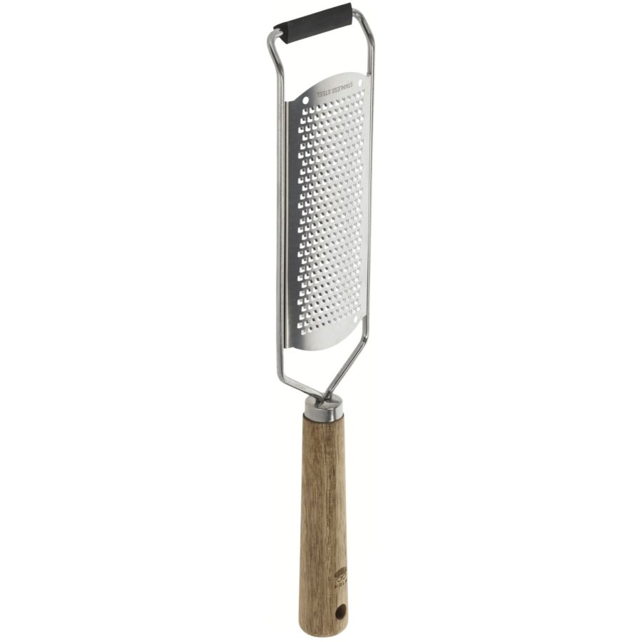 HOLM Reibe Fein 31,6 cm, Edelstahl/Akazienholz