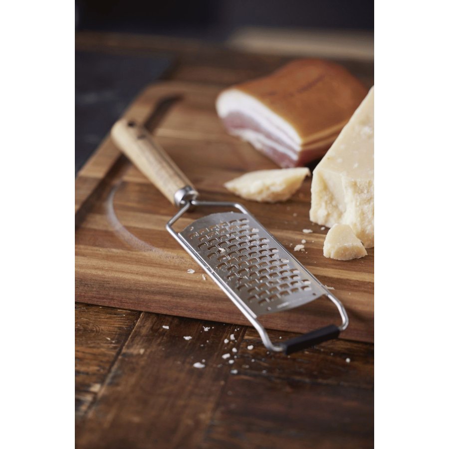 HOLM Reibe grob 31,6 cm, Edelstahl/Akazienholz