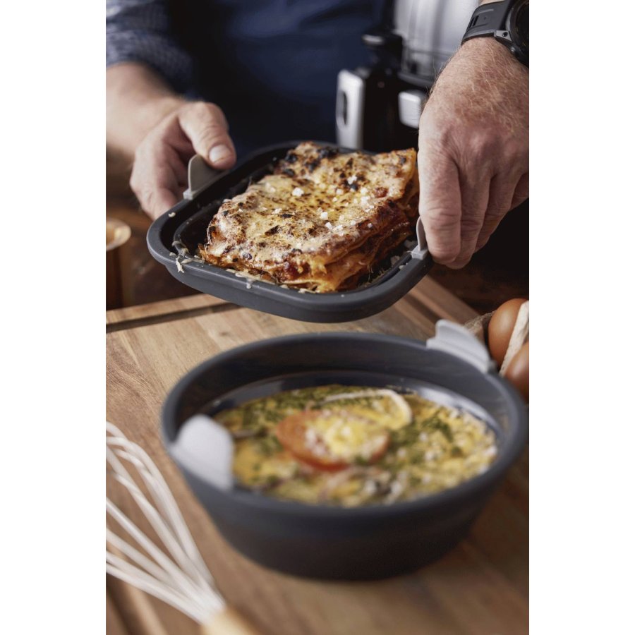 HOLM Rund Silikonform fr Airfryer