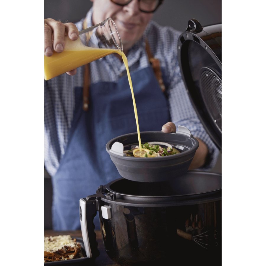 HOLM Rund Silikonform fr Airfryer