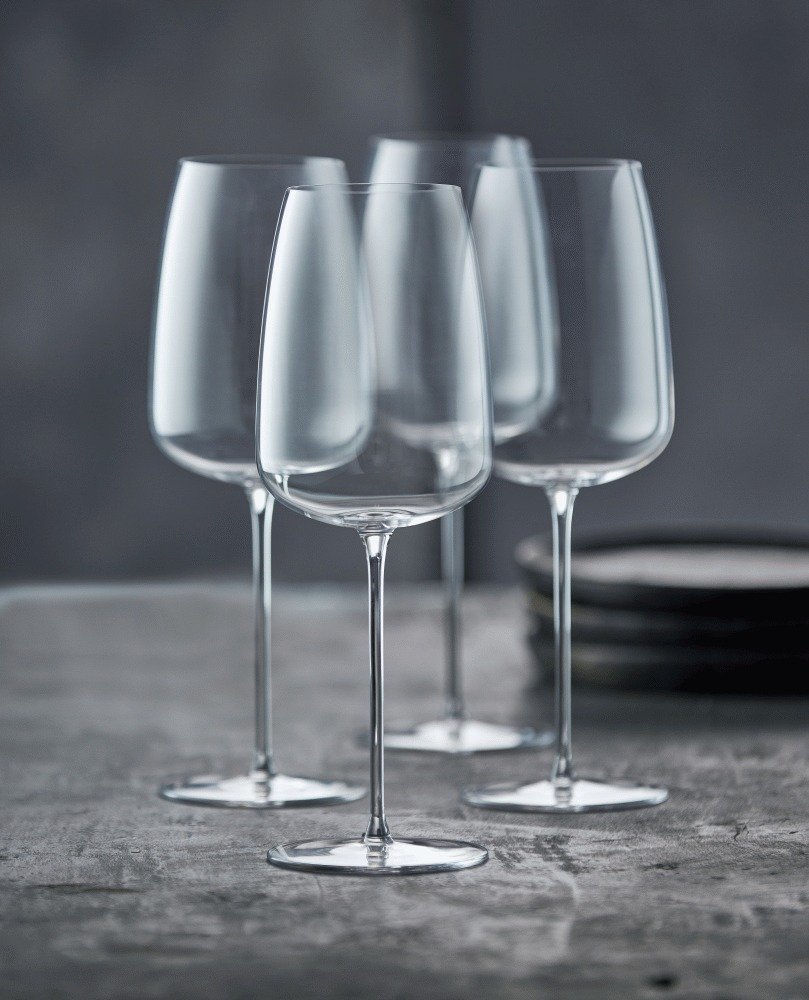 Lyngby Glas Veneto Burgund 2er Set 77 cl