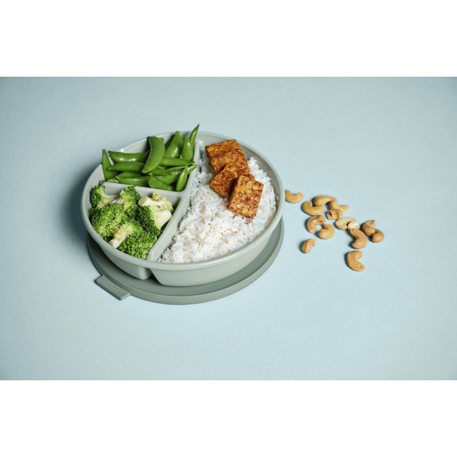 Mepal Cirqula Trio Schssel mit Deckel 22,5x6 cm, Nordic Sage