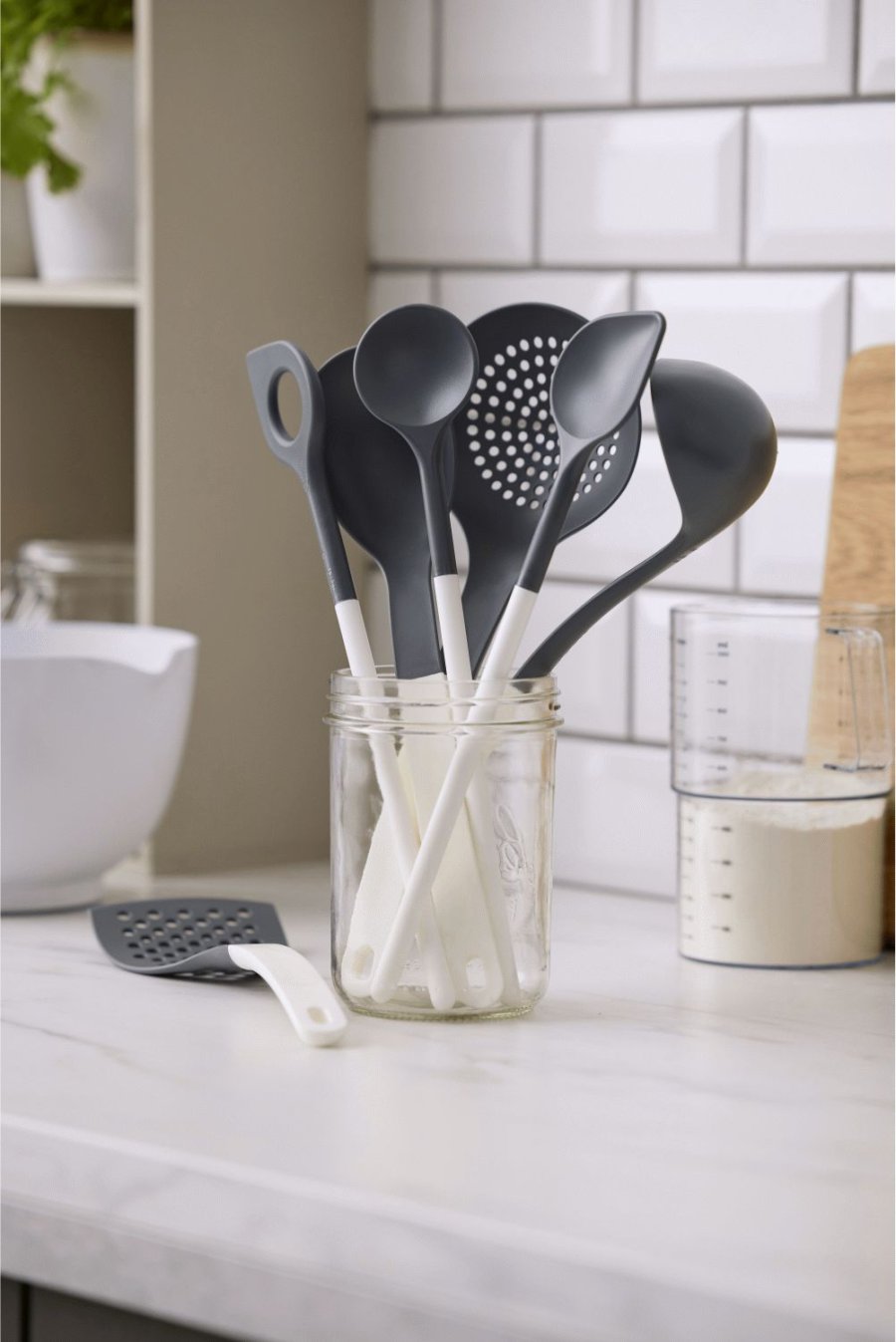 Rosti Optima Suppenkelle 30 cm, Wei