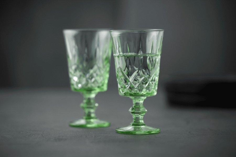 Lyngby Glas Sorrento Weinglas 4er Set 29 cl, Grn