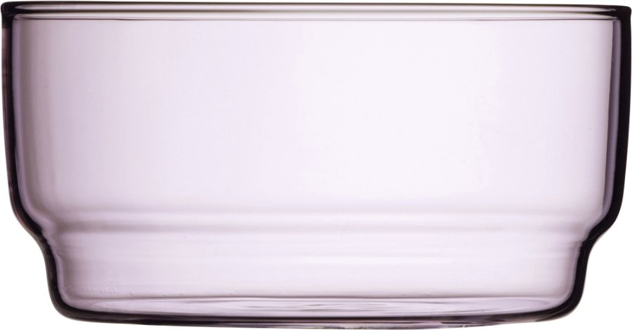 Lyngby Glas Torino Schssel 2er Set 12 cm, Rosa