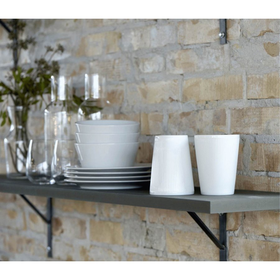 Pillivuyt Eventail Thermosbecher 2er Set 25 cl, Wei