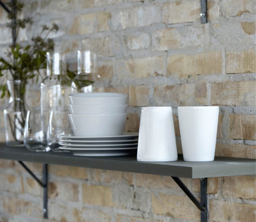 Pillivuyt Eventail Thermosbecher 2er Set 25 cl, Wei