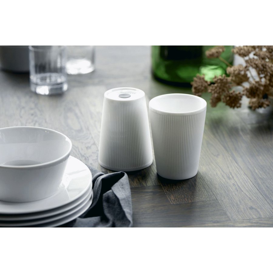 Pillivuyt Eventail Thermosbecher 2er Set 25 cl, Wei