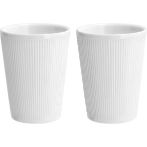 Pillivuyt Eventail Thermosbecher 2er Set 25 cl, Wei