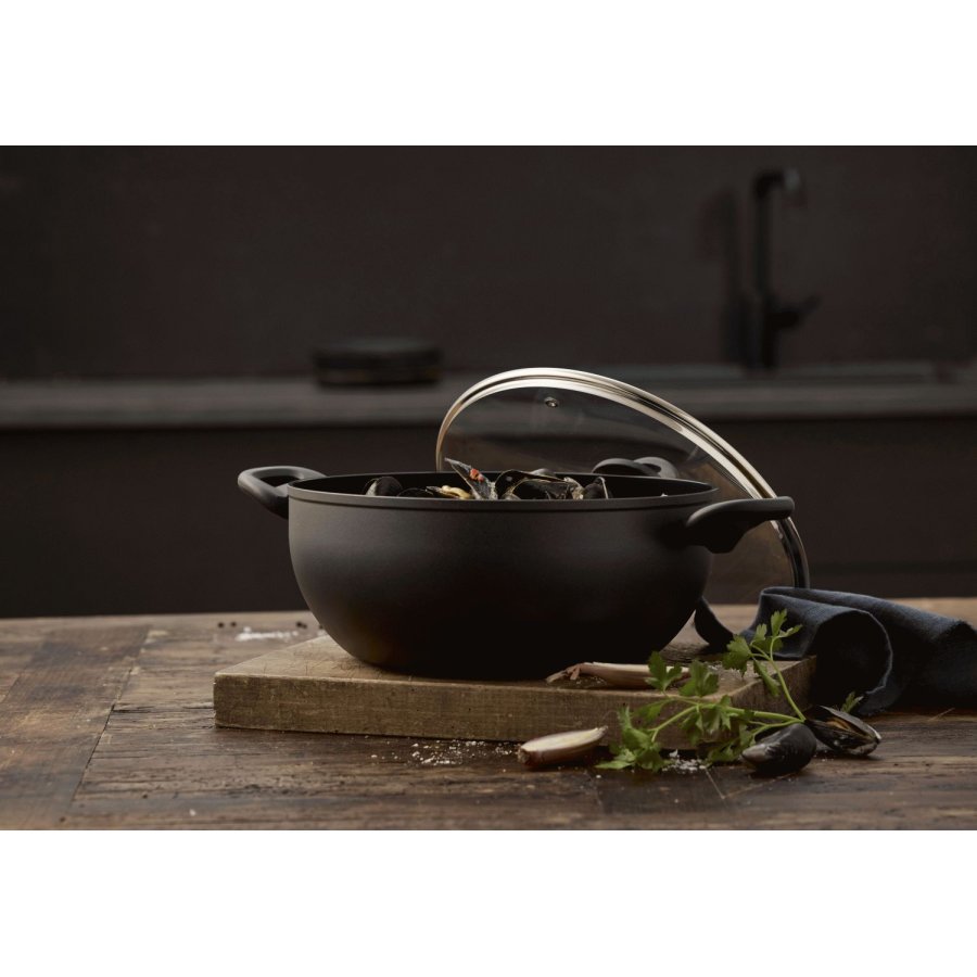 Funktion Ceramica Bratpfanne 6 L, Schwarz